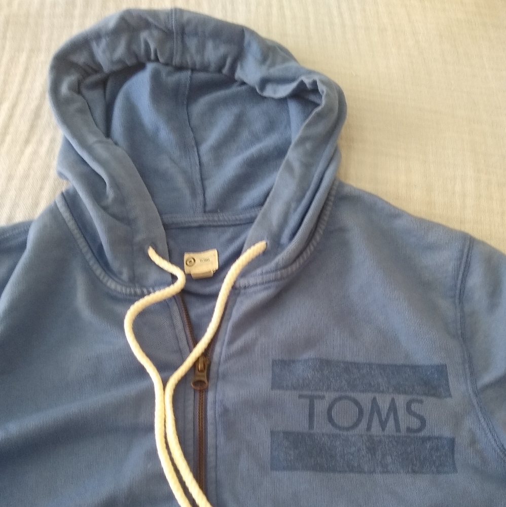TOMS for Target- Men's Logo Full Zip Hoodie